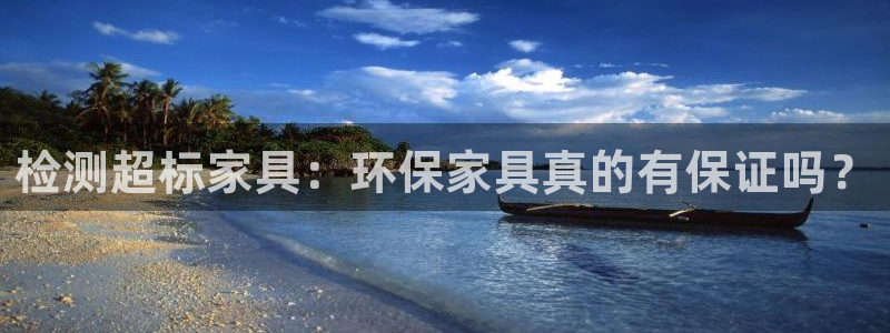 杏宇管网登录：检测超标家具：环保家具真的有保证吗？